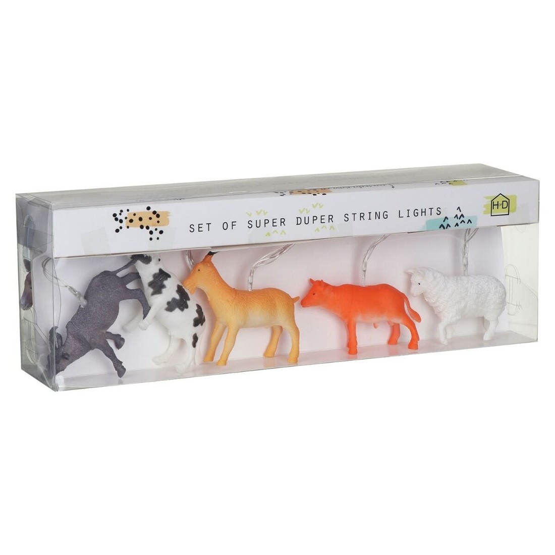 Lichterkette Tiere «Farmhouse»