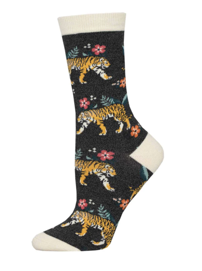 Socksmith Socken «Tiger floral» 38-44