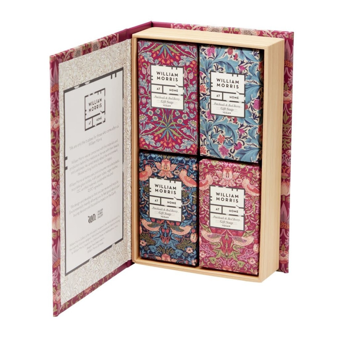 Englisches Seifenset «Patchouli & Red Berry»