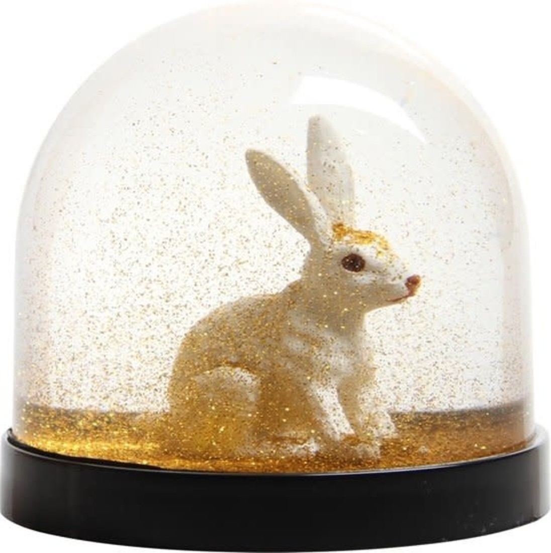 & klevering Schneekugel Hase