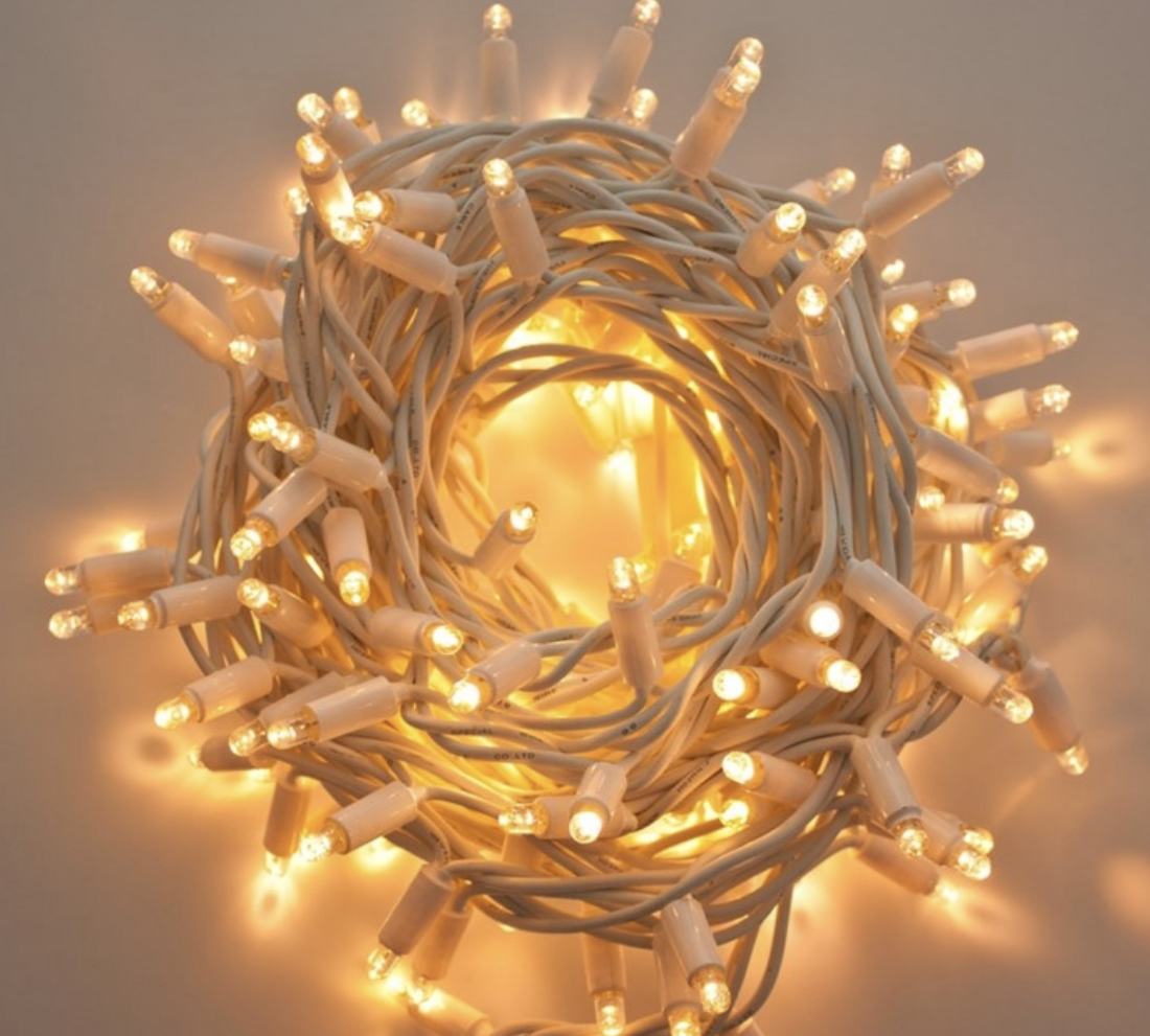 Lichterkette «Fairylight» weiss 40 LED