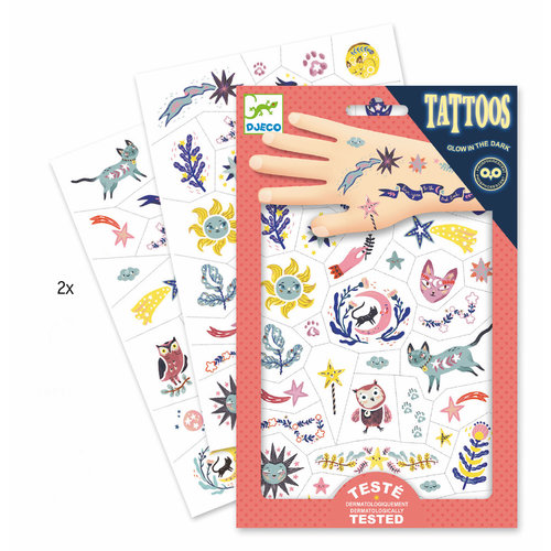 Tattoos «glow in the dark» Sweet Dreams