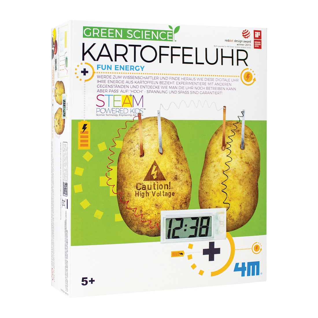 4M Kartoffeluhr «Green Science»