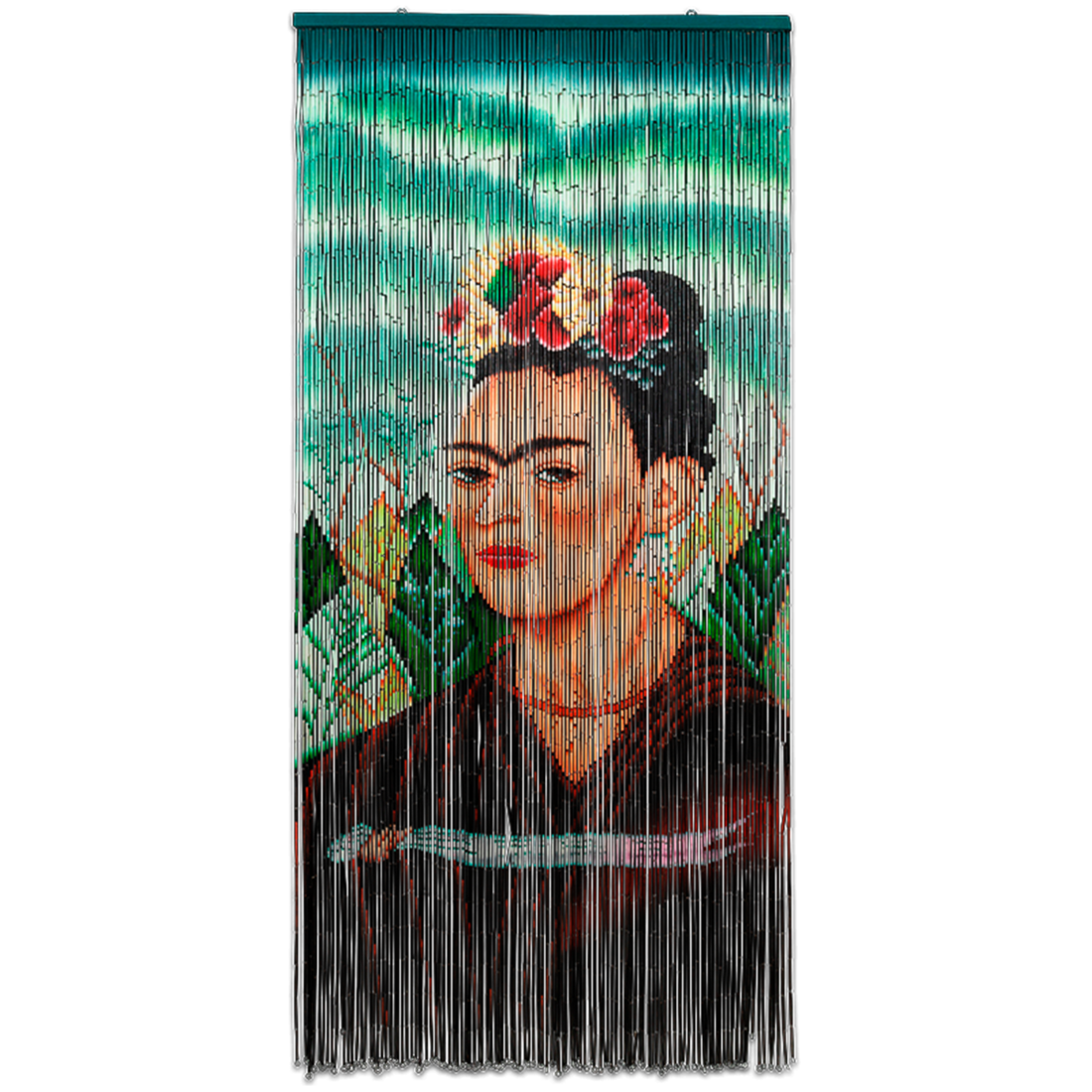 Kitsch Kitchen Türvorhang «Frida Kahlo»