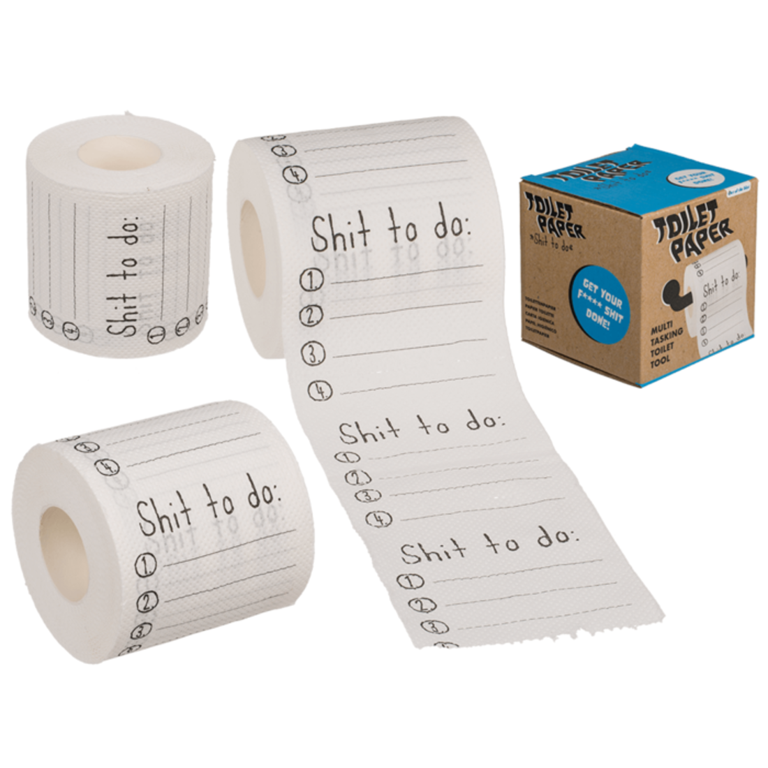 Out of the Blue Toilettenpapier «Shit To Do»