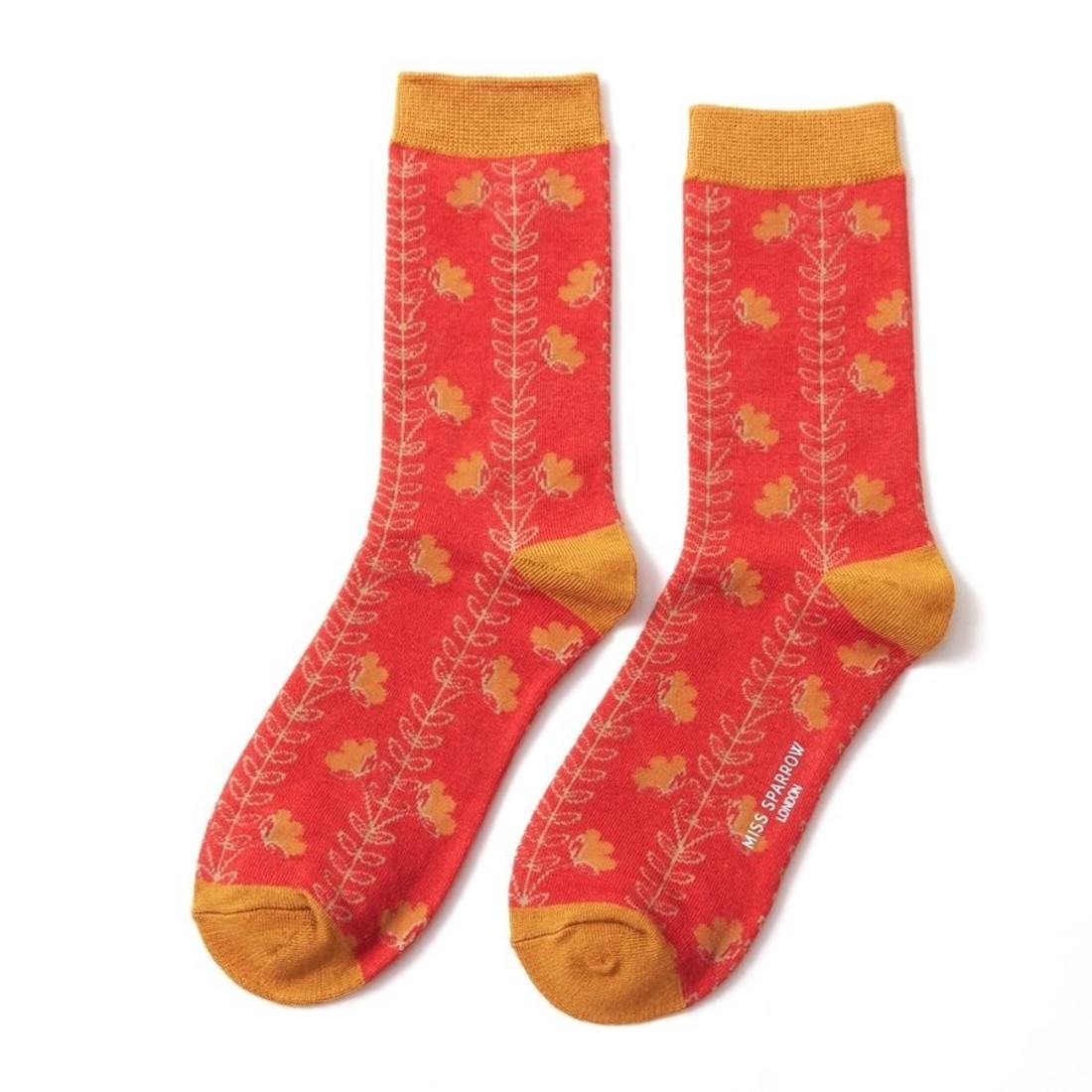 Miss Sparrow Socken 37-41 Rebe