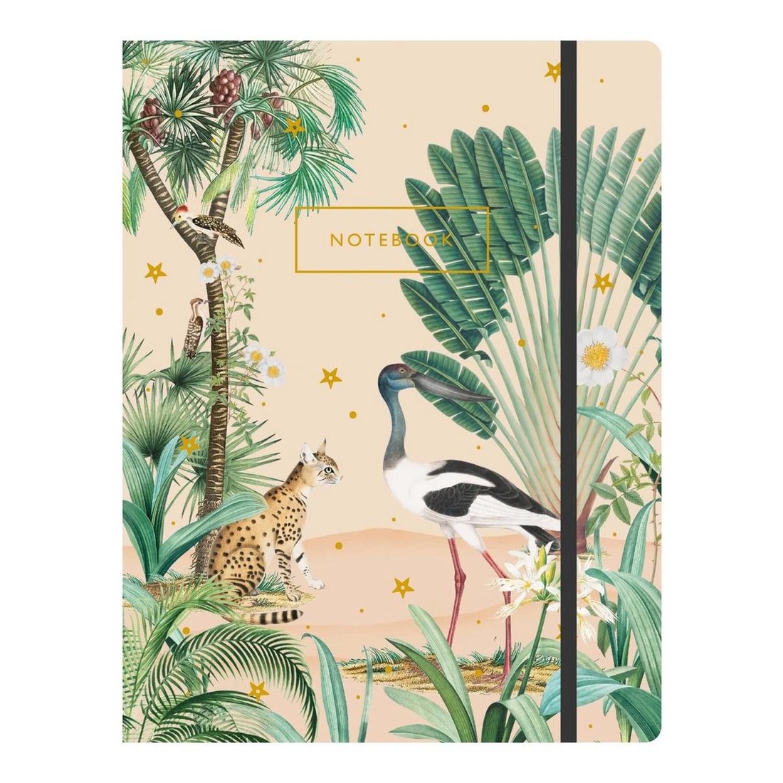 Kikkerland Notizbuch «Jungle»