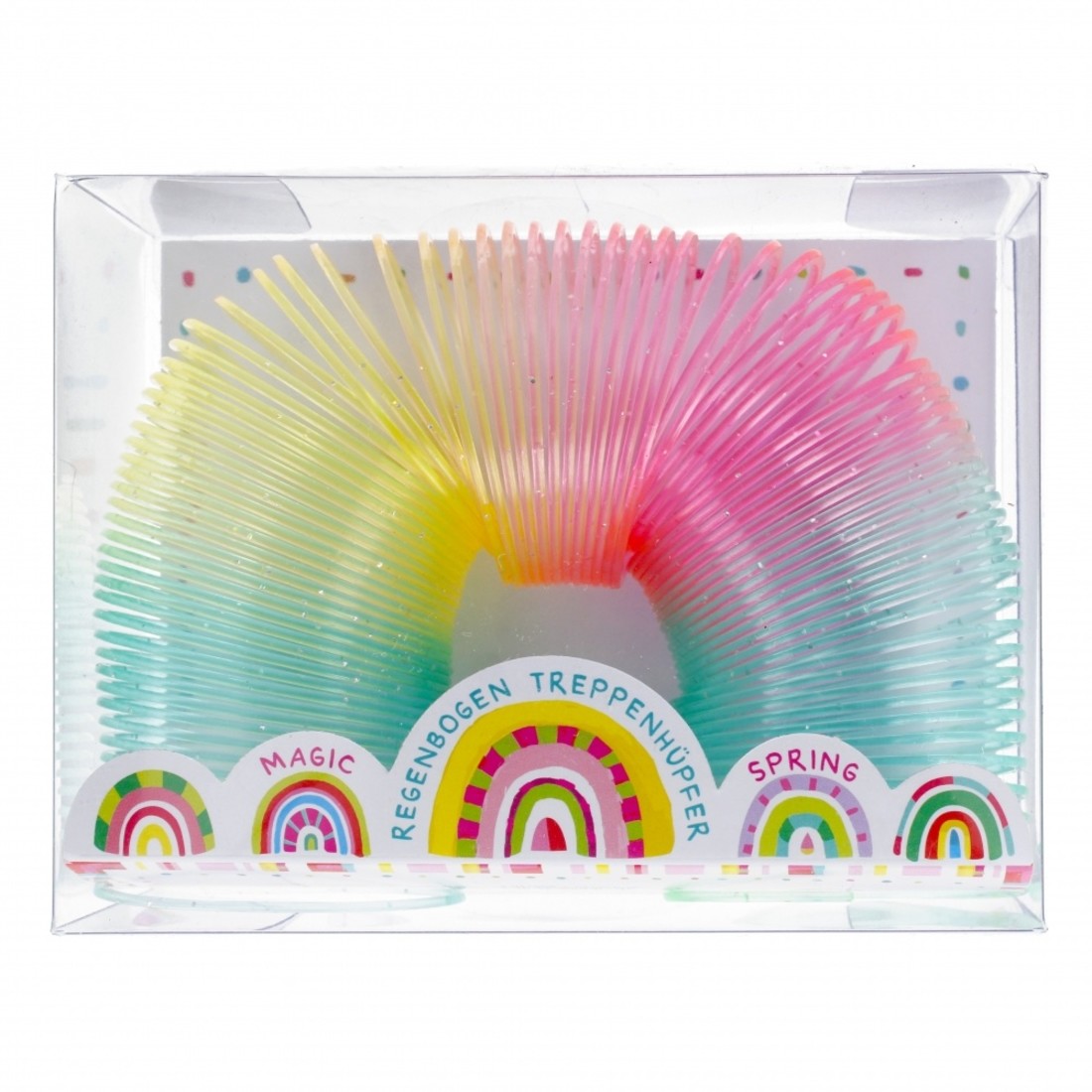 Treppenhüpfer Regenbogen