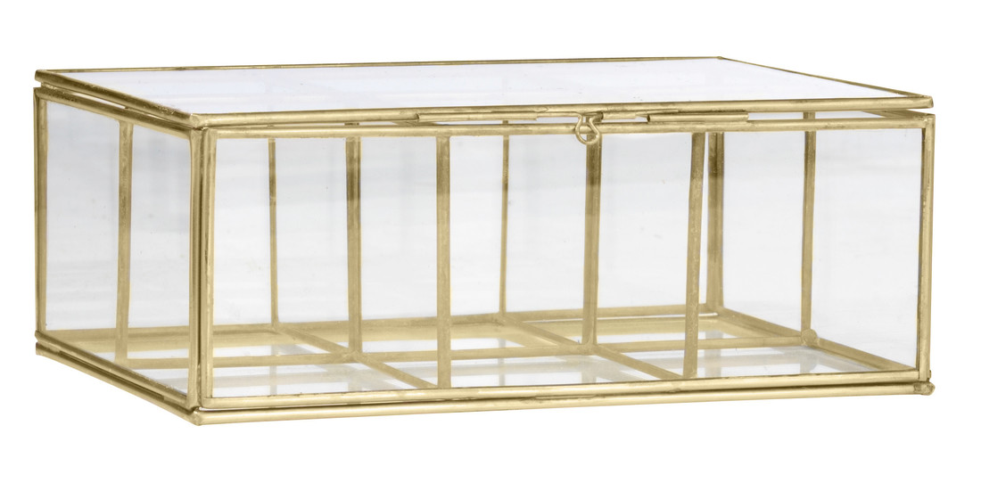 Glasbox für Schmuck