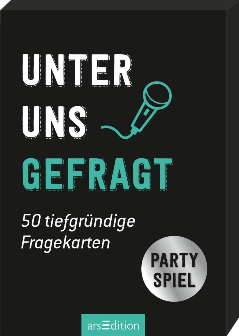 Ars Edition Kartenset Unter uns gefragt