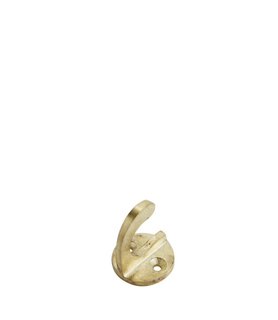 Madam Stoltz Wandhaken 1er Metall gold