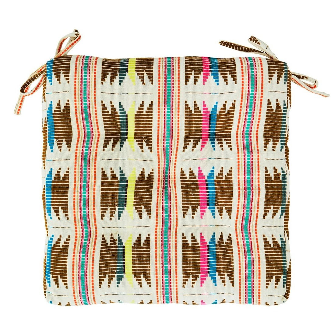 Sitzkissen «Ikat» 45x45cm