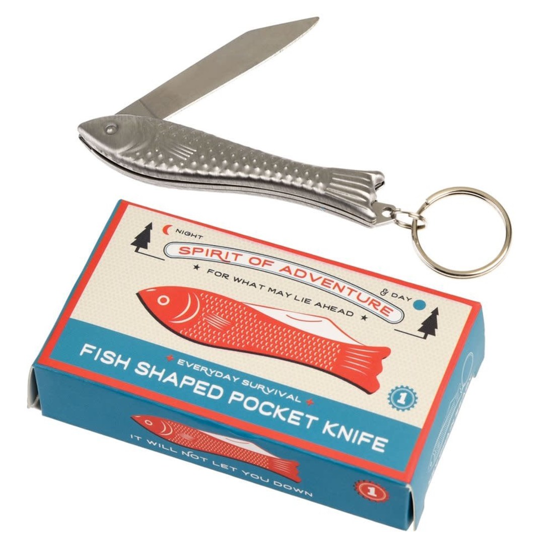 Rex International Taschenmesser & Schlüsselanhänger Fisch