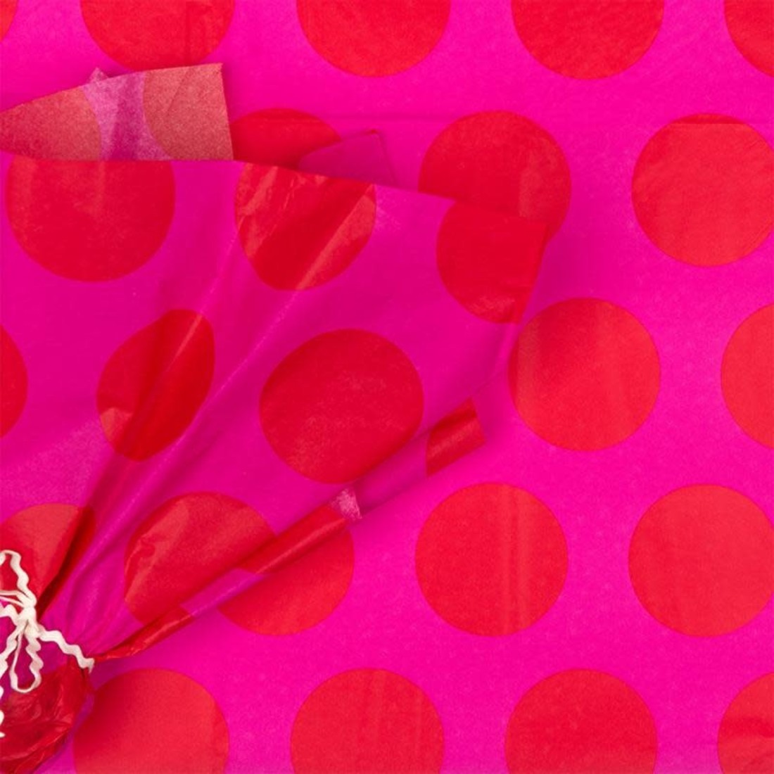 Rex International Seidenpapier «Dots» pink