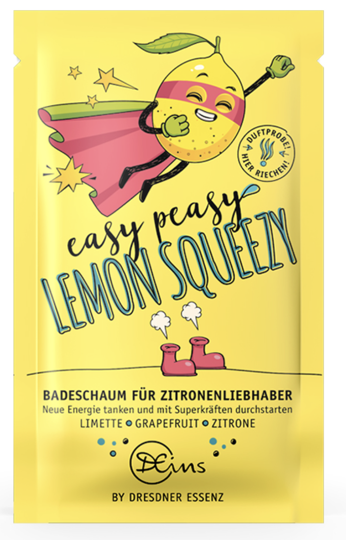 Dresdner Essenz Badesalz «Easy Peasy Lemon Squeezy»