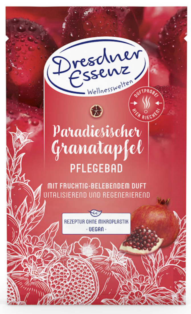 Dresdner Essenz Pflegebad «Paradiesischer Granatapfel»