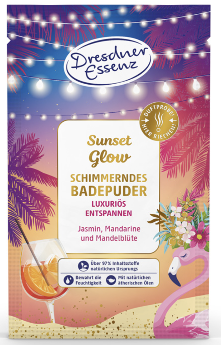Dresdner Essenz Badesalz «Sunset Glow»