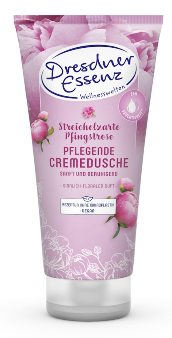 Dresdner Essenz Duschgel «Streichelzarte Pfingstrose»
