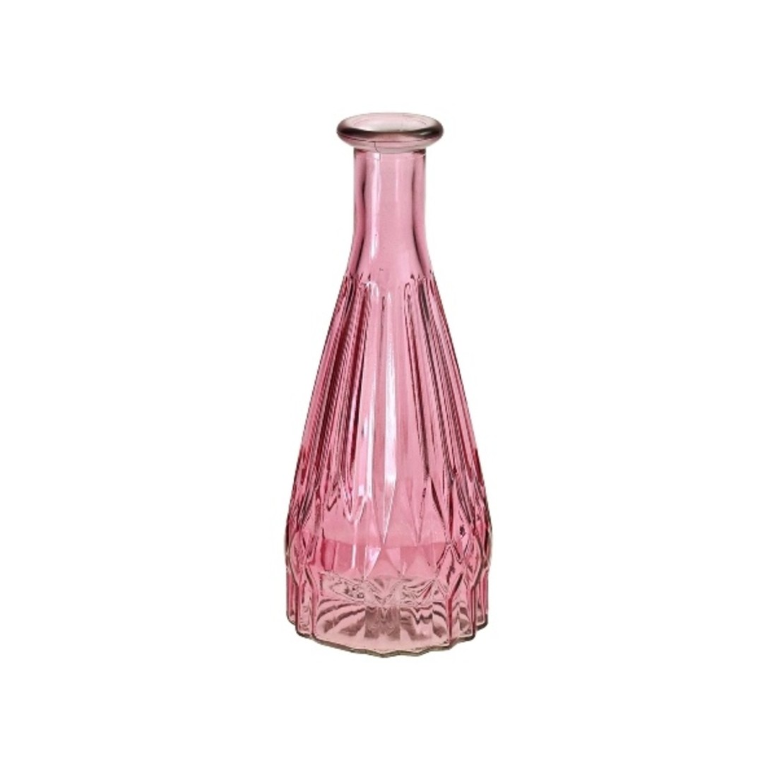 Glasvase rauchviolett klein