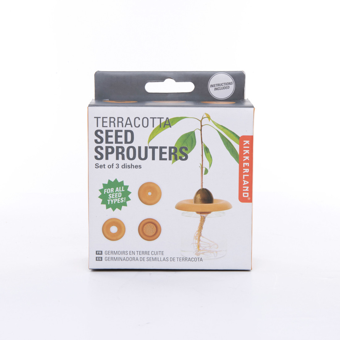 Kikkerland Terracotta Seed SprouterTerracotta Sprouters