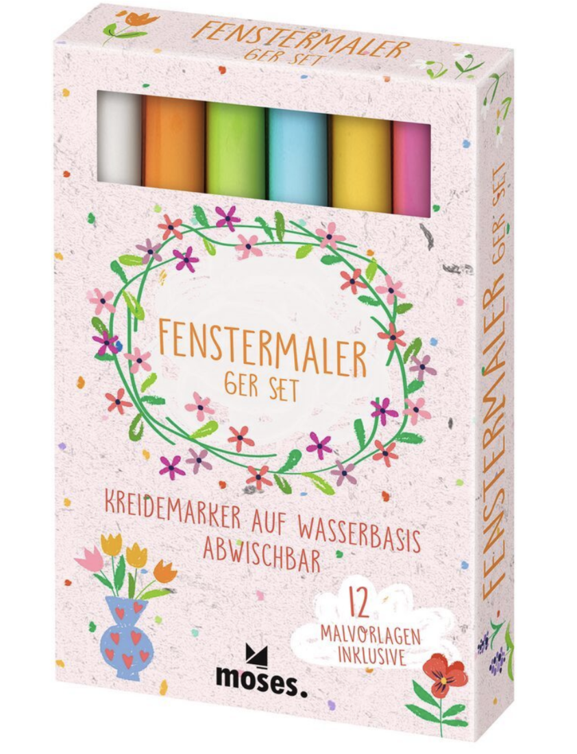 moses Fenstermalfarben Frühling