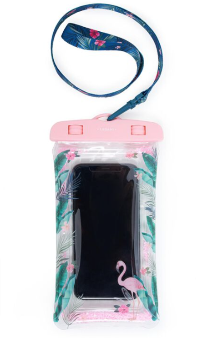 Legami Wasserdichte Smartphonehülle Flamingo