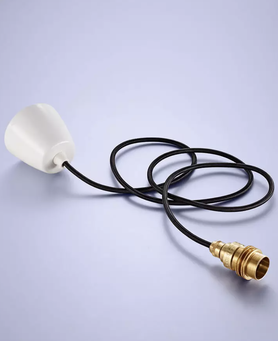 Zubehör Designlampe «Coolicon» Kabel mit Messingfassung