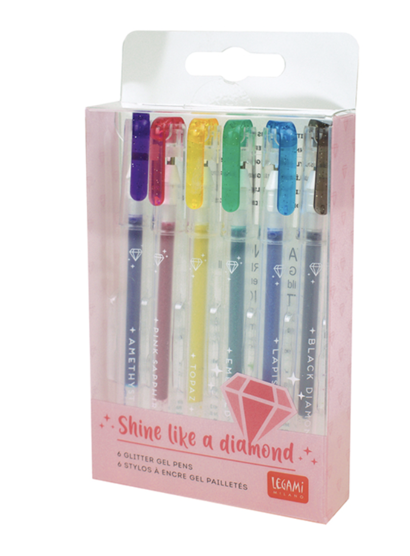 Legami Gelstifte Glitzer Mini