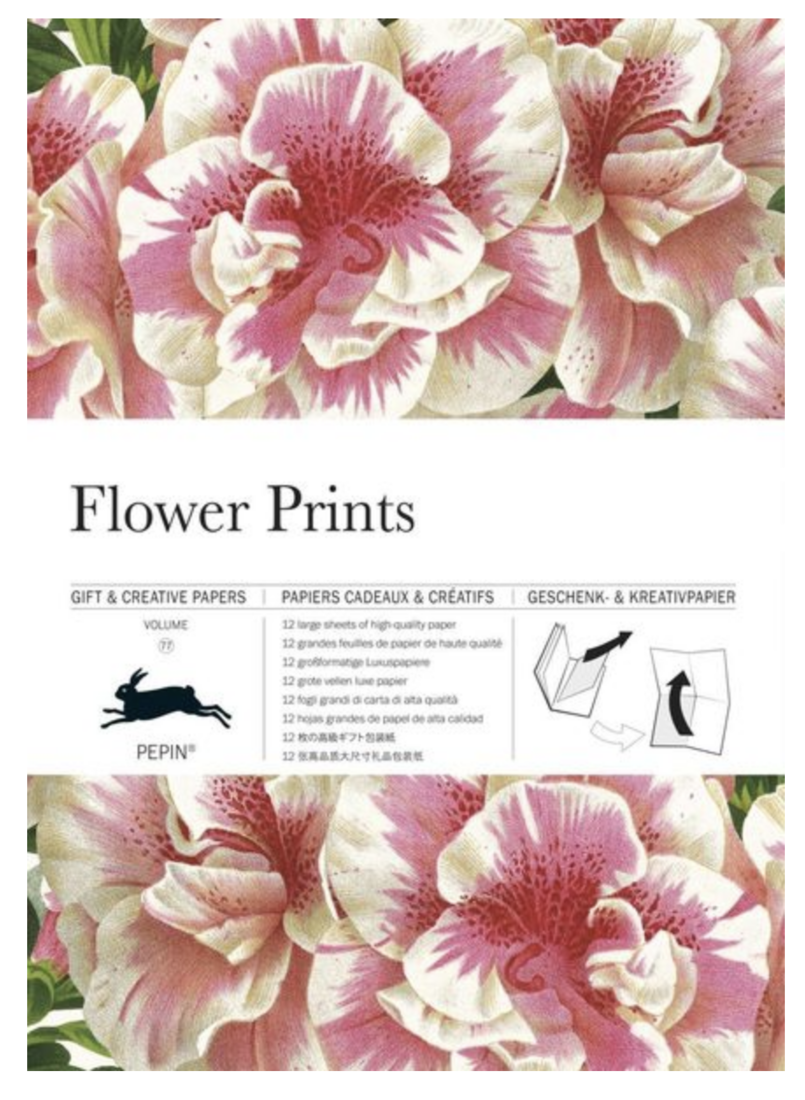Pepin Geschenkpapierbögen «Flower Prints»