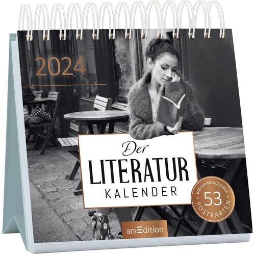 Ars Edition Tischkalender Literatur 2024