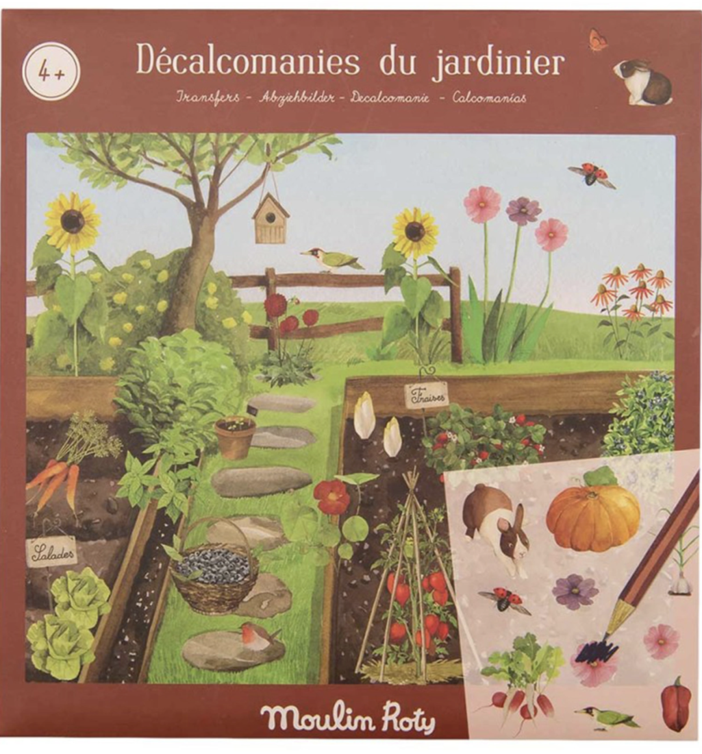 Moulin Roty Stickerset «Garten»