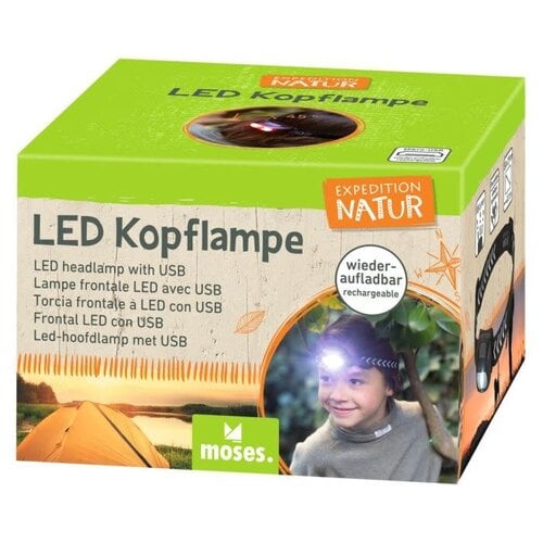 moses Expedition Natur - LED Kopflampe