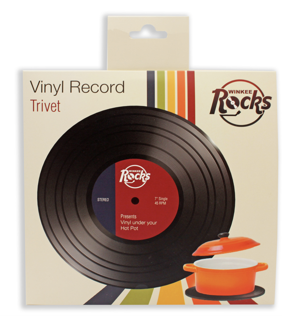 WINKEE «Vinyl Records» Topfuntersetzer