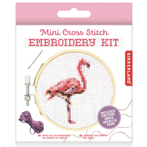 Kikkerland Stickset Flamingo