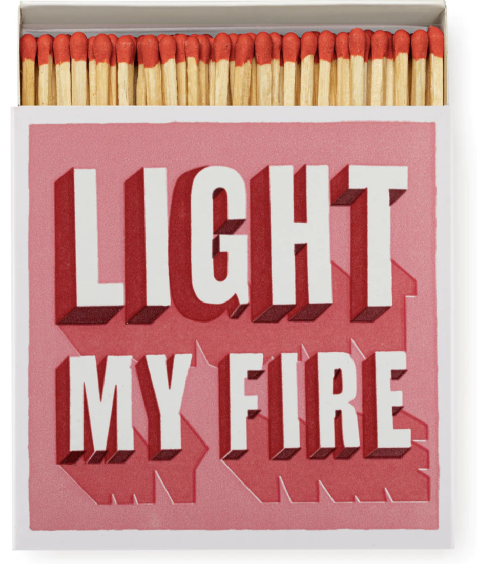 Archivist Gallery Matchbox «Light my fire»