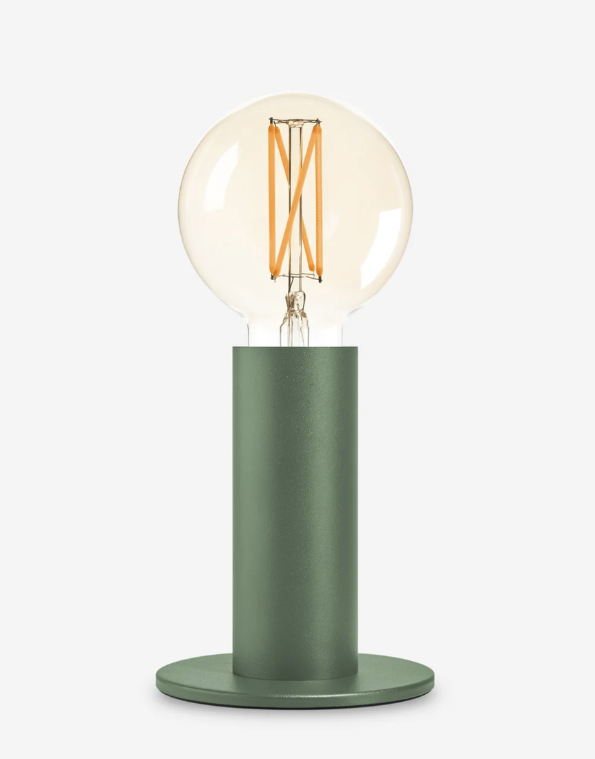 Edgar Home Designtischlampe «SOL» slate green