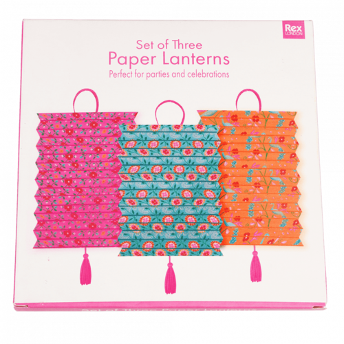 Papierlampions «Flowerpower»