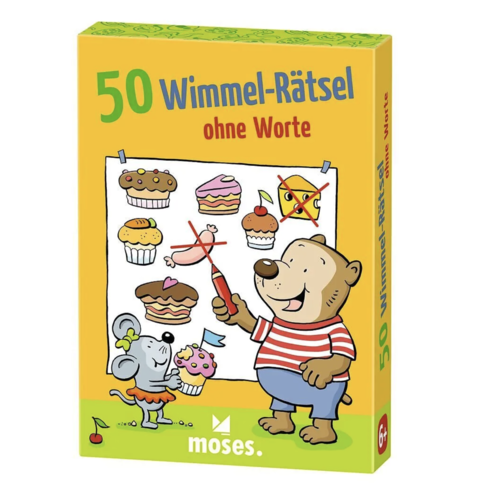 moses 50 Wimmel-Rätsel ohne Worte