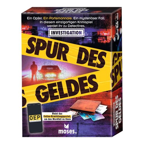 moses Krimispiel «Spur des Geldes»