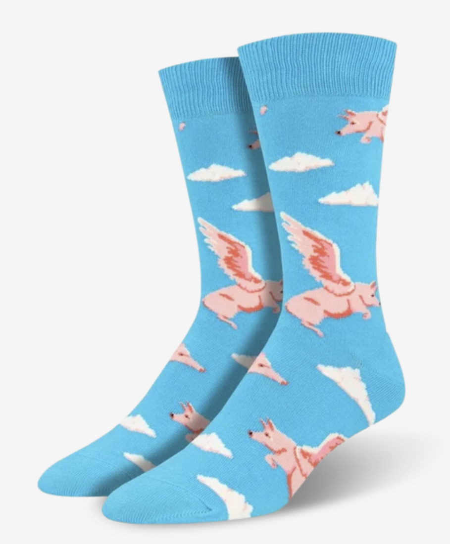 Socksmith Socken 41-47 «Flying Pig»