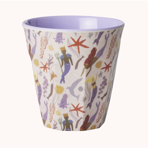 Rice Melaminbecher «Mermaid» lavendel