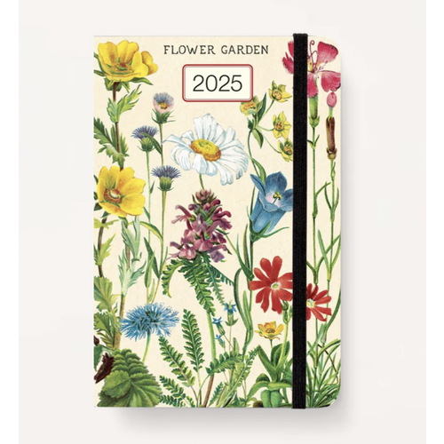 Cavallini Agenda 2025 Flower Garden