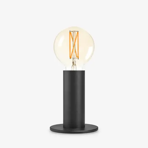 Edgar Home Designtischlampe «SOL» mattschwarz