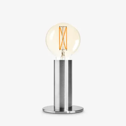 Edgar Home Designtischlampe «SOL» platinum