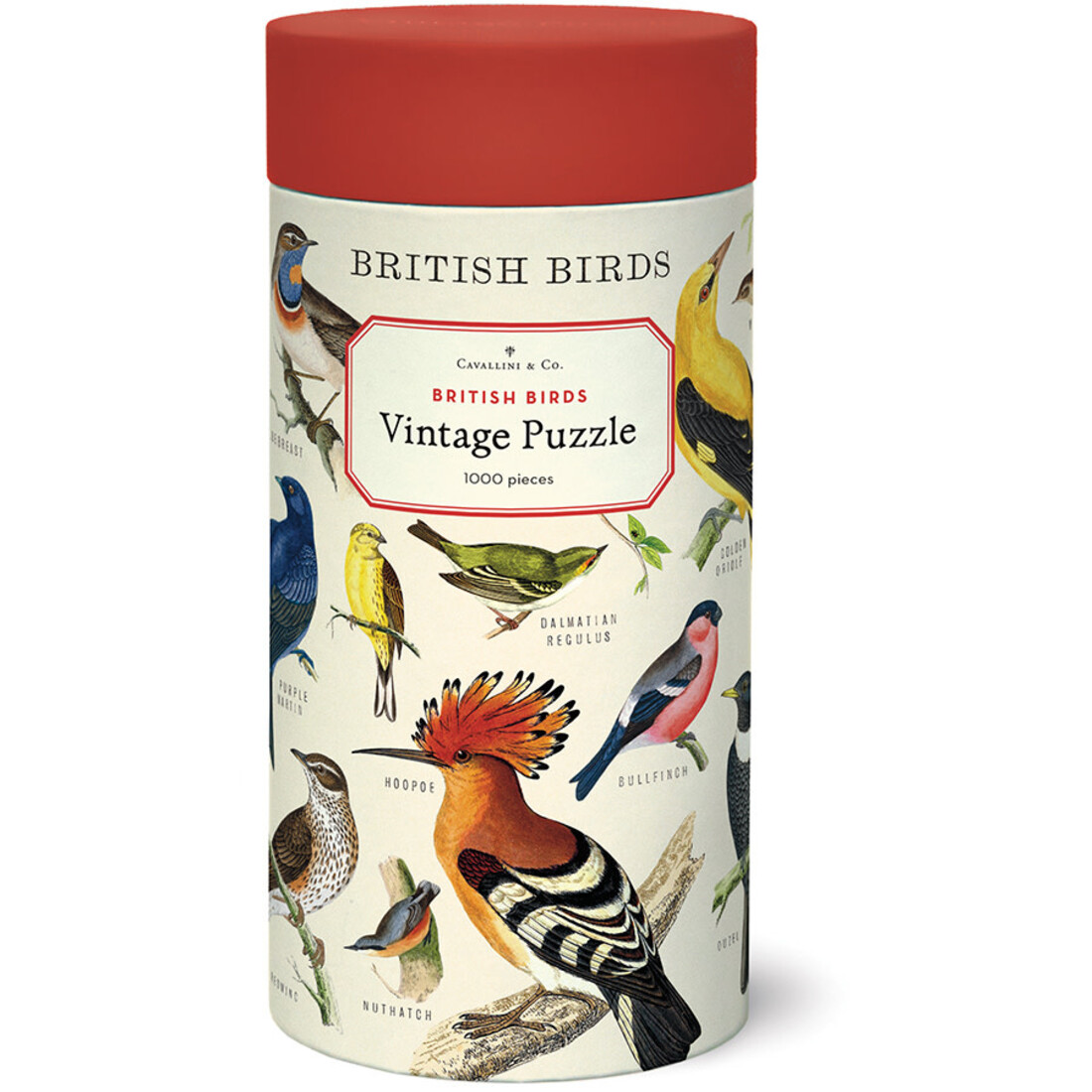Cavallini Puzzle «British Birds»