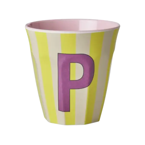 Rice Melaminbecher P «Stripes» violett