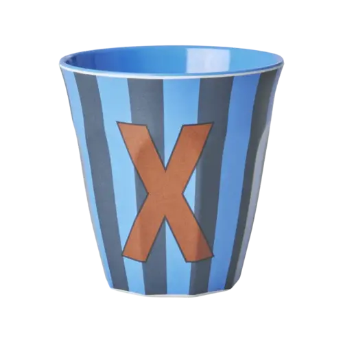 Rice Mel Cup X dunkelblau Stripes