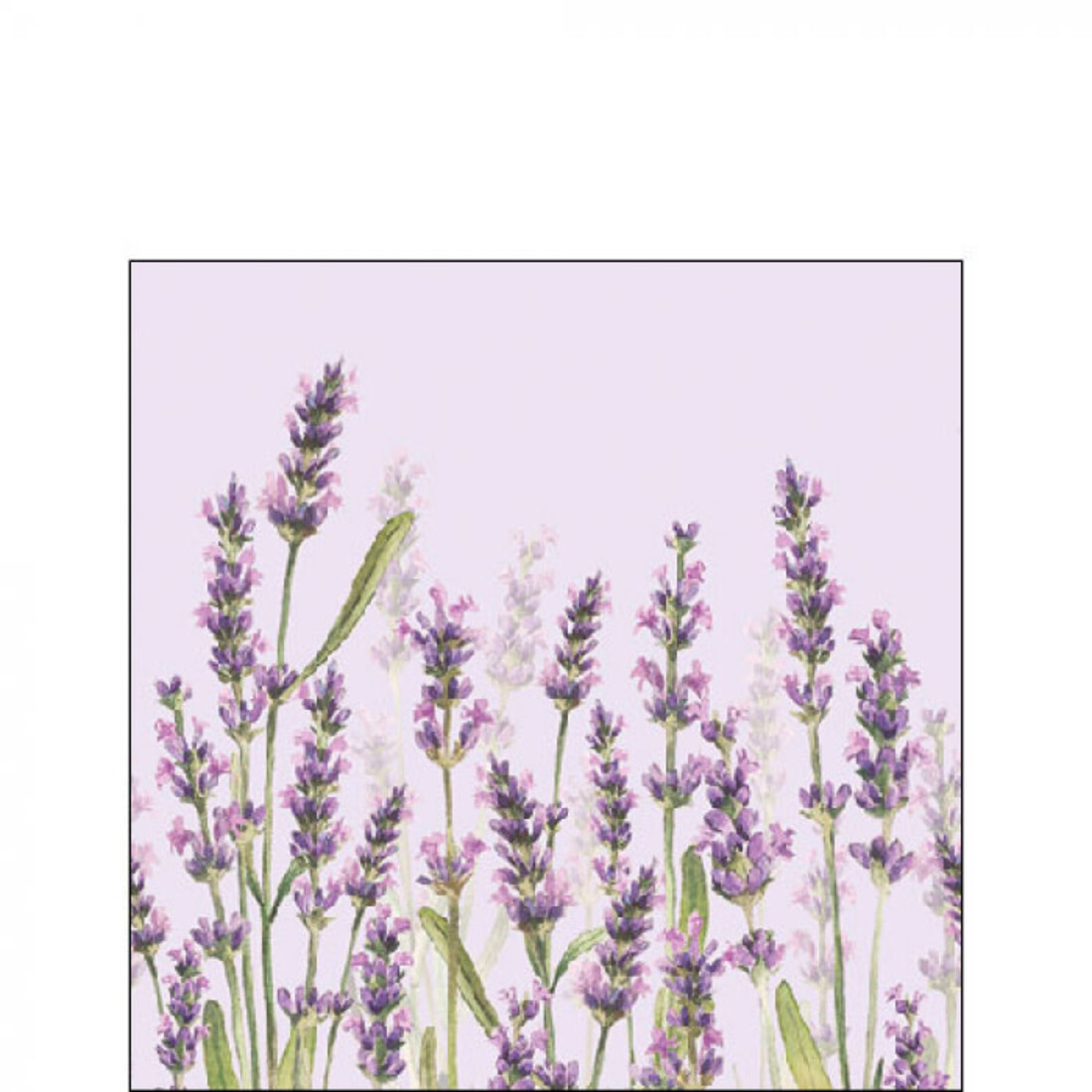 Papierservietten Lavendel lila