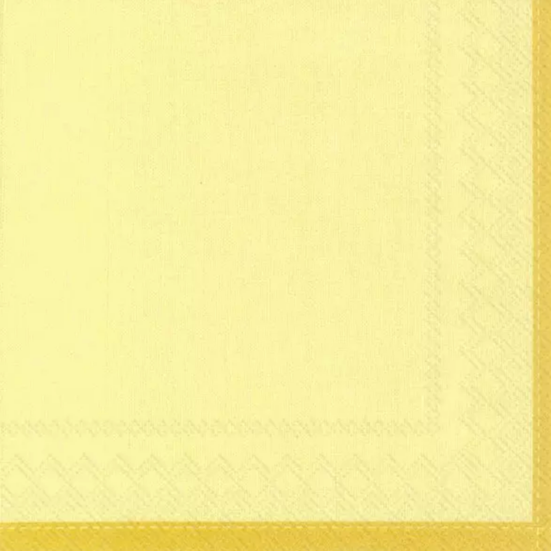 Ihr Papierservietten hellgelb