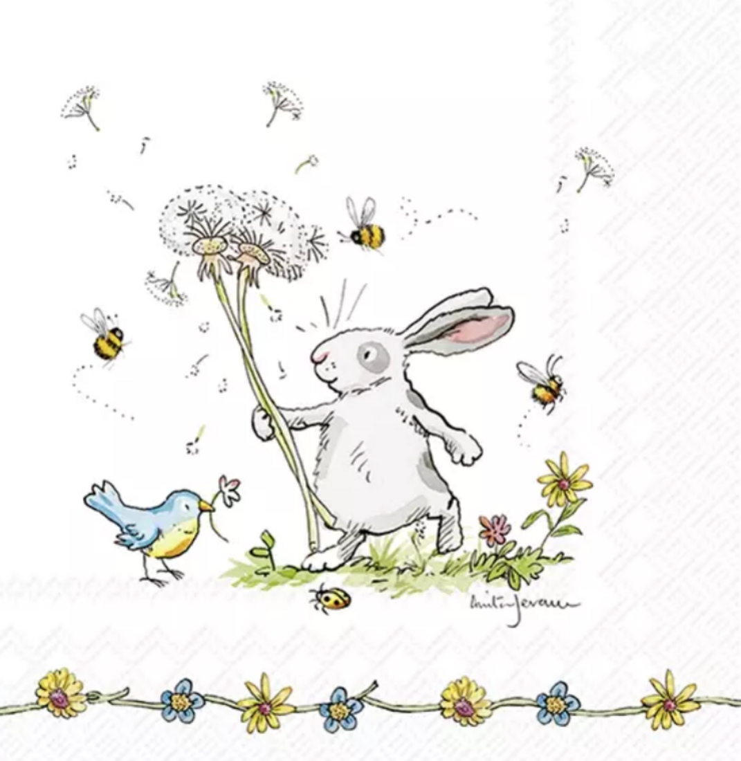 Ihr Papierservietten Hasen